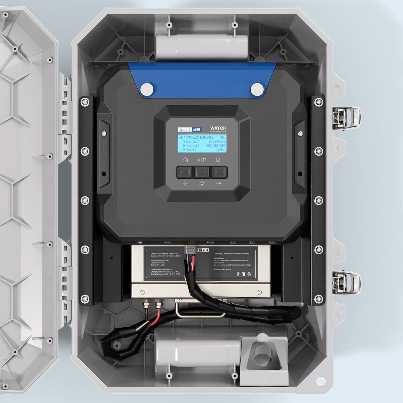 Watch environmental monitoring station